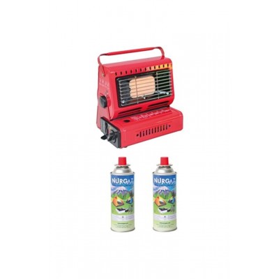 Nurgaz Ng 506 Portatif Kamp Soba+2 Adet 220GR Kartuş