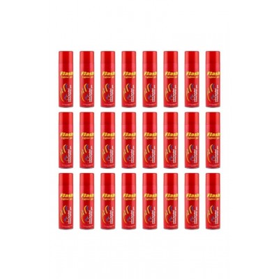 Flash Lighter Çakmak Gazı 270 ml 24 Adet Parlı 8699621150502
