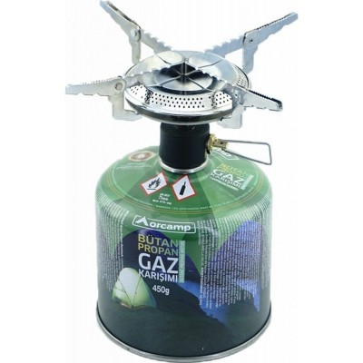 Orcamp Kamp Gaz Kartuşu Siboplu Ocak Set Orgaz 450 Gr - Kts450 + K502