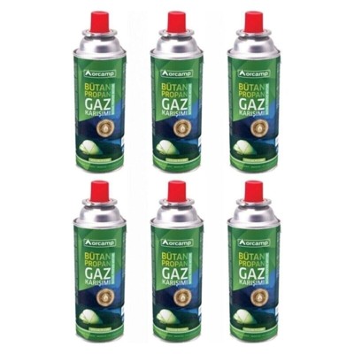 Orcamp Orgaz Gaz Kartuşu Altılı Set