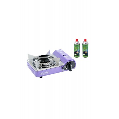 Orcamp Tekli Mini Portatif Ocak Plastik Çantalı + 2 Adet 227 Gram Kartuş Gaz