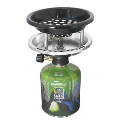 Orcamp Portatif Nargile Köz Ocağı 450 Gr Gaz Kartuşlu Set