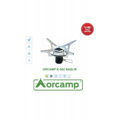 Orcamp Orgaz K-502 Siboplu Blisterli Kartuş Kamp Ocak Başlığı